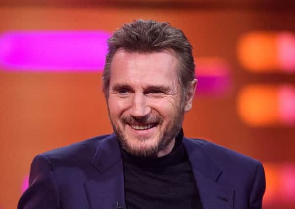 Liam Neeson has said he was compelled by a "primal" and "medieval" desire for revenge when he had violent thoughts about killing a black person after someone close to him was raped, but has denied being racist. Picture: Matt Crossick/PA Wire