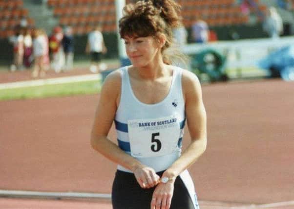 Former Scottish sprinter Dawn Flockhart.