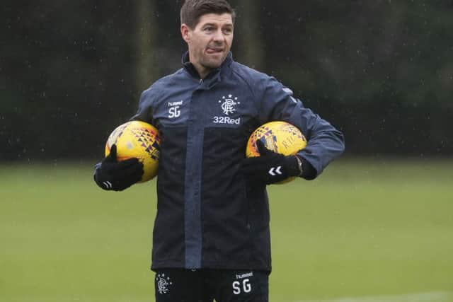Rangers manager Steven Gerrard. Picture: Craig Foy/SNS