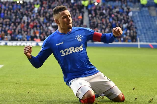 Rangers captain James Tavernier happy to stay at the club. Picture: SNS/Rob Casey