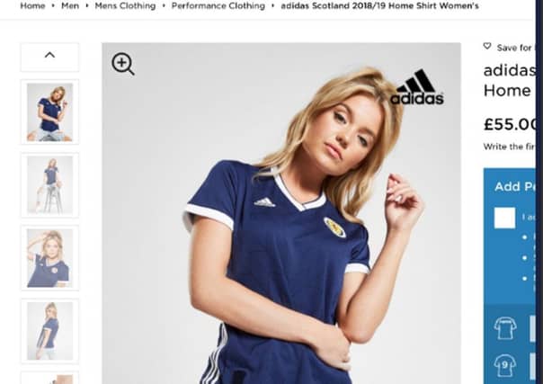 The advert posted by JD Sports. Picture: Simon Kemp