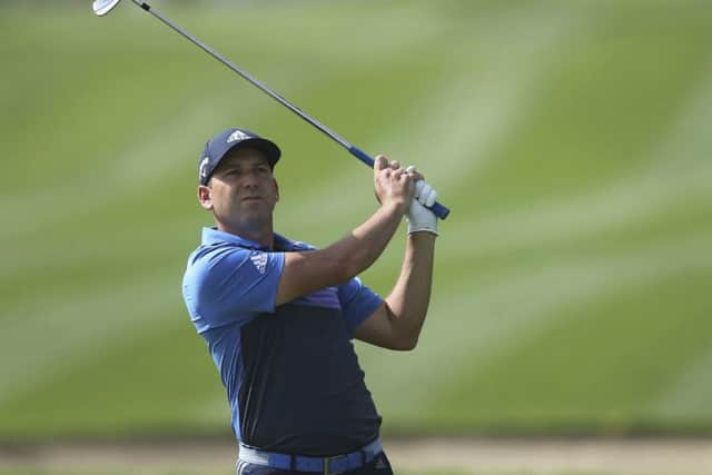 Sergio Garcia was disqualified from the Saudi International. Picture: Kamran Jebreili/AP