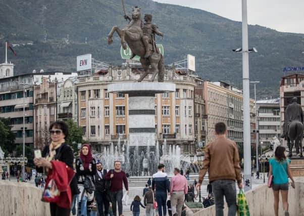 A statue of Alexander the Great in Skopje, capital of the Republic of Macedonia, which is soon to be renamed the 'Republic of North Macedonia'. (Picture: Chris McGrath/Getty Images)