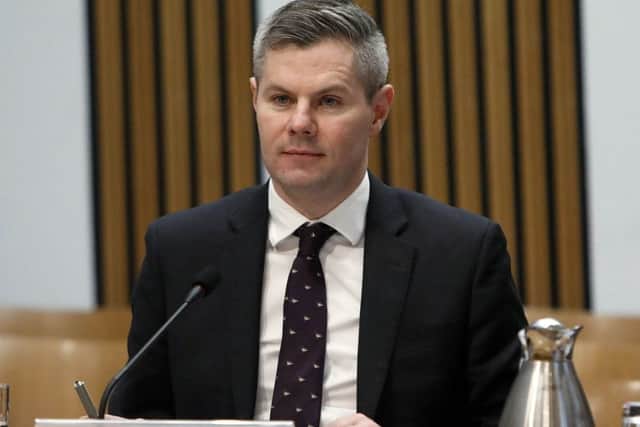 Derek Mackay has defended the policy. Pic - Andrew Cowan/Scottish Parliament