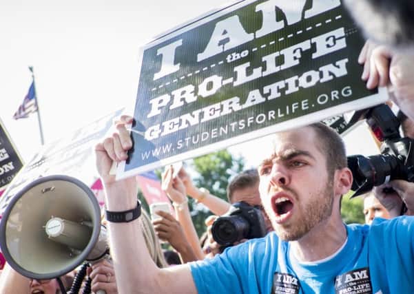 A pro-life demonstration. Picture: Pete Marovich/Getty Images