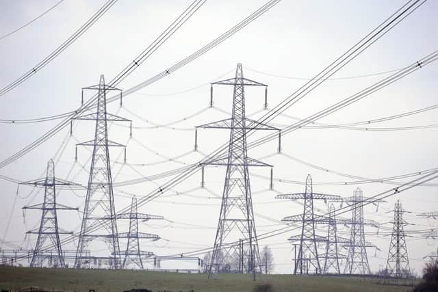 Energy bills are set to rise for consumers in the UK. Picture: Michael Gillen