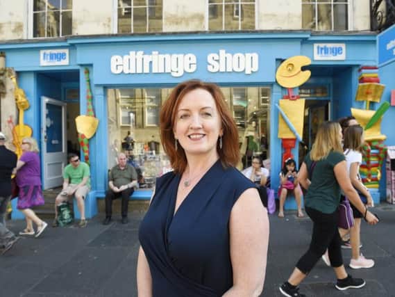 Shona McCarthy was appointed chief executive of the Fringe Society three years ago.