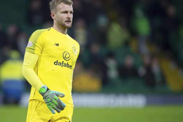 Scott Bain has impressed in goals for Celtic. Picture: SNS/Rob Casey