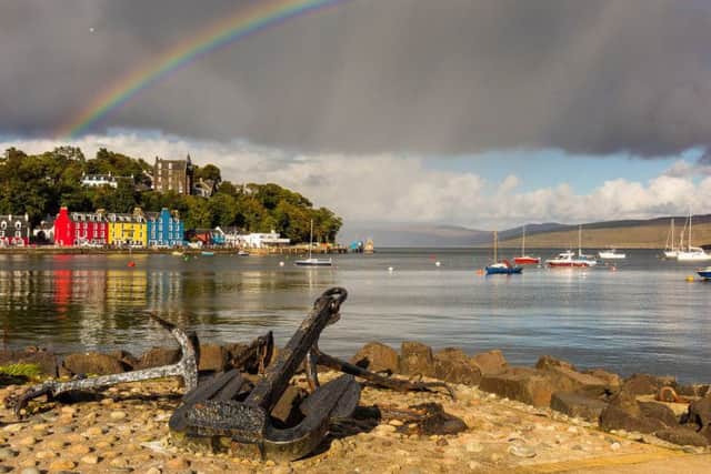 The capital of the Isle of Mull is perhaps one of the most instantly recogniseable towns in Scotland. With its vibrant harbour street filled with brightly coloured houses being a magnet for tourists heading to the island.