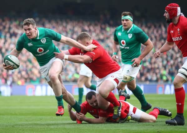 Chris Farrell of Ireland will line up against Scotland on Saturday. Picture: Julian Finney/Getty Images