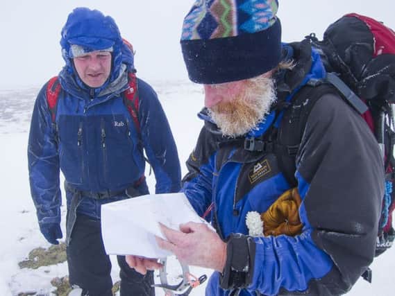 Andy Nisbet (right) and Steve Perry were described as experienced mountain climbers
