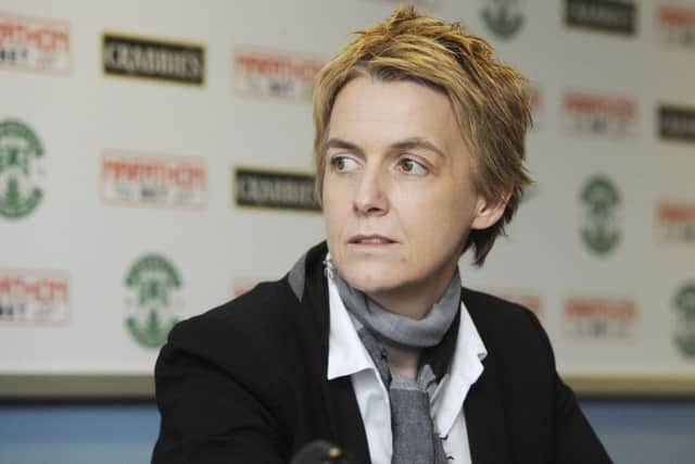 Hibs chief executive Leeann Dempster. Picture: Greg Macvean