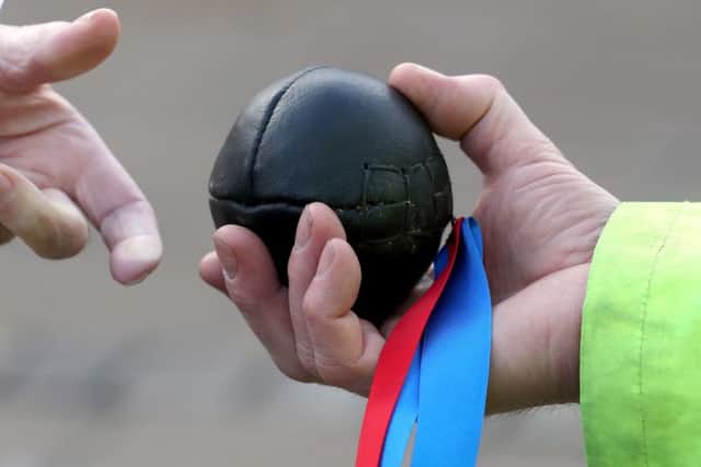 Around 100 turned up to take part in the men's match, which takes place every year.