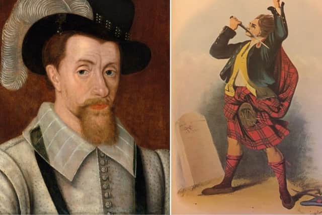 James VI doggedly pursued his policy to 'civilise' the Highlands and Islands and weaken the clan system. PICS: Creative Commons.