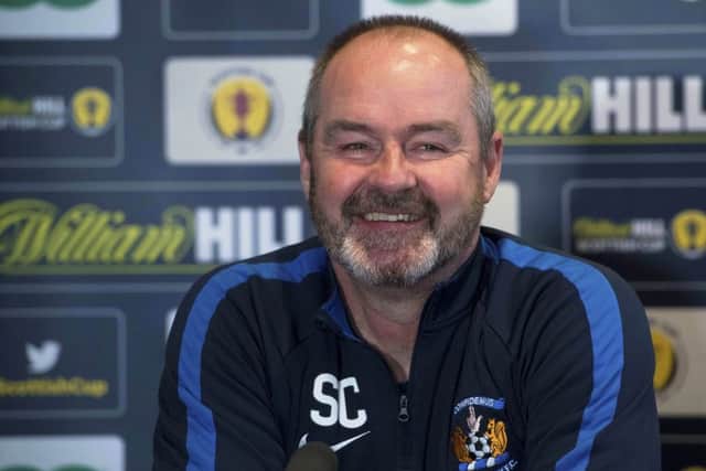 Steve Clarke hit back at Steven Gerrard. Picture: SNS/Craig Foy