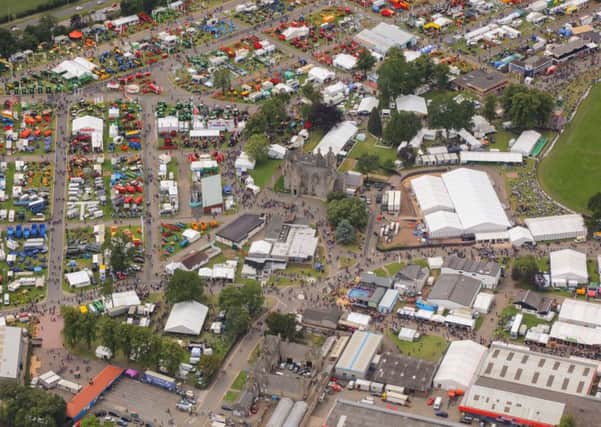 The bustling Royal Highland Show at Ingliston is the premier showcase for the Scottish farming industry
