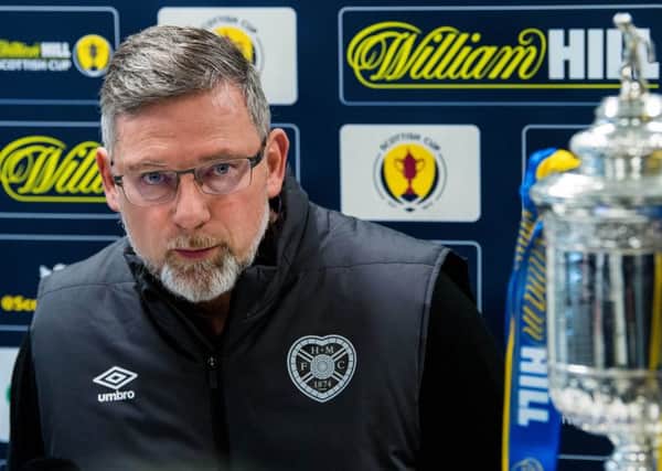 Hearts manager Craig Levein. Pic: SNS/Ross Parker