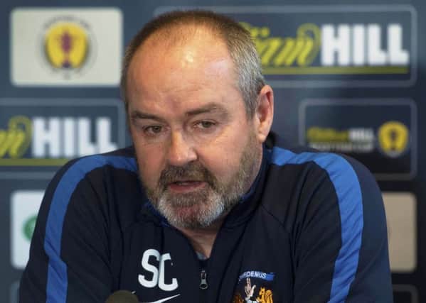 Kilmarnock manager Steve Clarke. Picture: SNS