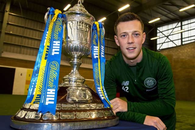 Celtic midfielder Callum McGregor knows the value of rest as leads the field in world football this season with his total playing time. Picture: SNS.