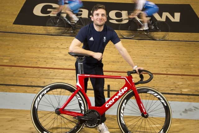 Callum Skinner visited the Scotland rugby team this week in a bid to freshen up his own training ideas and sharpen his edge. Picture: Jeff Holmes.