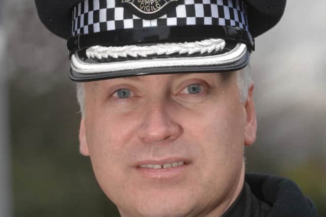 Ayrshire divisional commander Detective Superintendent Paul Main