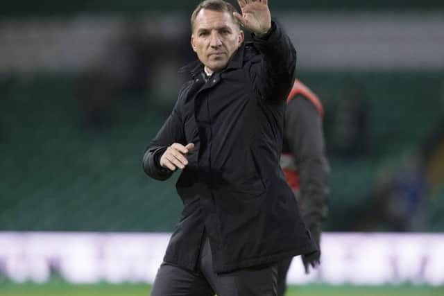 Celtic manager Brendan Rodgers. Pic: SNS/Craig Foy