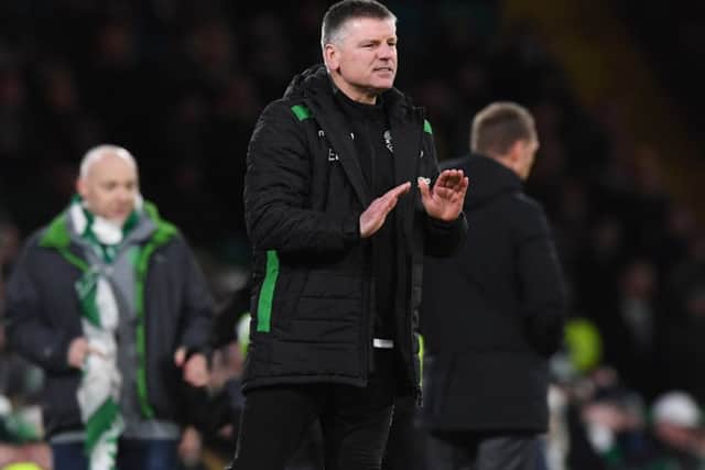 Hibernian caretaker manager Eddie May. Pic: SNS/Craig Foy
