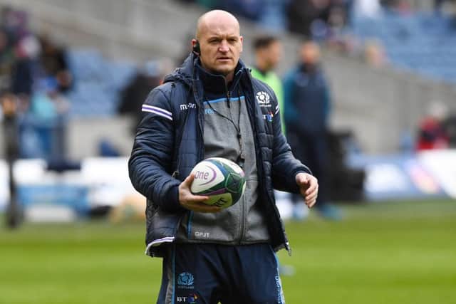 Scotland head coach Gregor Townsend. Pic: SNS/Paul Devlin