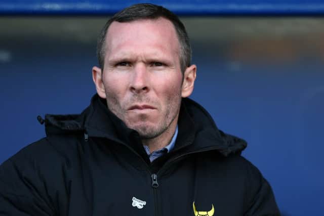 Michael Appleton during his time as Oxford United boss. Picture: Getty Images