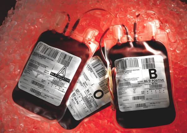 Hundreds of files relating to contaminated blood were removed by Government officials and went missing, it has emerged. Picture: NHS Blood and Transplant/PA Wire