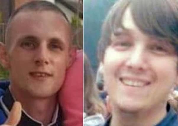 A new law should be introduced to prosecute offenders who breach their curfew, after a father-of-three was murdered in a random street attack.
Picture: Craig Wright left and Craig Mclelland
