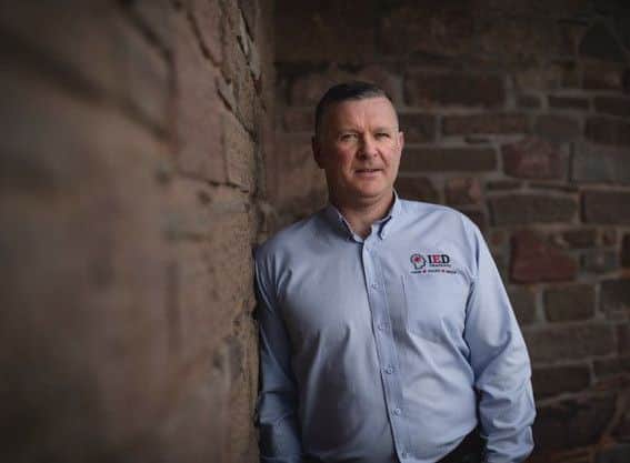 The firm was founded by former Royal Marine Ian Clark. Picture: Ross Johnston/Newsline Media