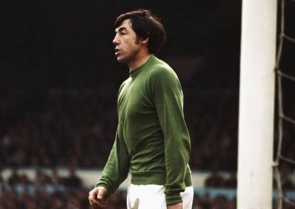 Gordon Banks looks on during a Stoke City game during the 1967/68 season. Picture: Don Morley/Allsport/Getty Images