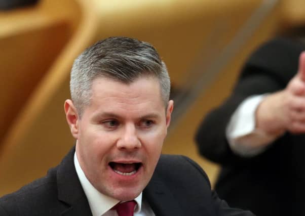Derek Mackay has defended his Budget deal. Picture: Jane Barlow/PA Wire