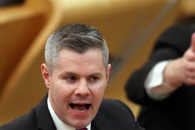 Derek Mackay has defended his Budget deal. Picture: Jane Barlow/PA Wire