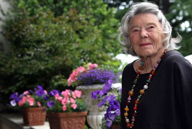 British author Rosamunde Pilcher in 2007.  (Photo by Adam Berry/Getty Images)