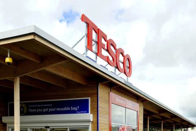 Tesco was among the private sector firms dominating the top ten. Picture by Lindsay Addison