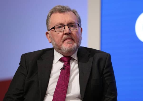 Scottish Secretary David Mundell during the Conservative Party annual conference at the International Convention Centre, Birmingham. Picture: Aaron Chown/PA Wire