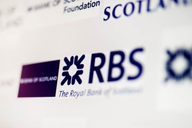 RBS has issued its second dividend since being bailed out by the government a decade ago. Picture: John Devlin.