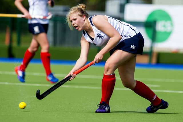 Kerry-Ann Hastings in action for Scotland. Pic: SNS/Craig Watson
