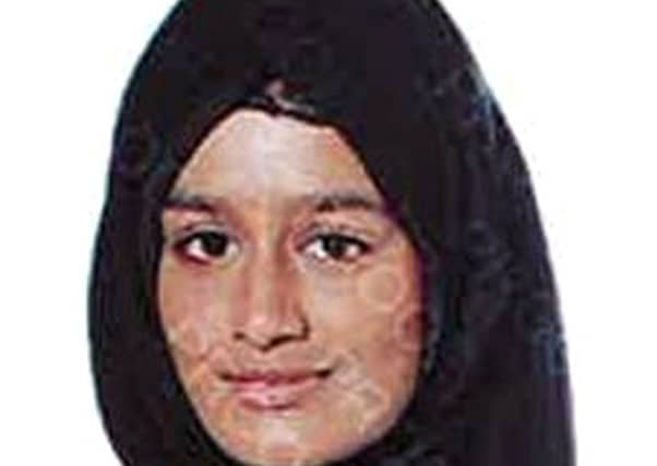 Shamima Begum, who left Britain as a 15-year-old to join the Islamic State group has had her baby and wants to come home. Picture: Metropolitan Police/PA Wire