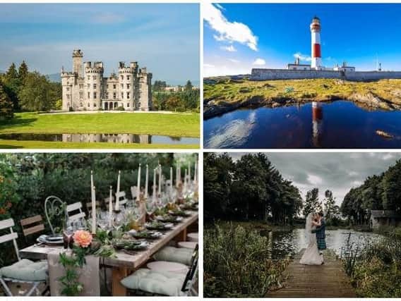 You'd be hard pushed to find more enchanting spots to get married than at these Scottish locations