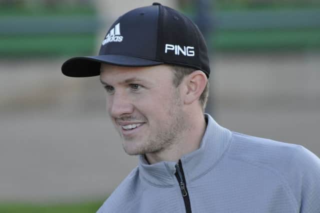 Connor Syme holed a monster birdie putt on the last hole to get into a play-off before progressing to the last day