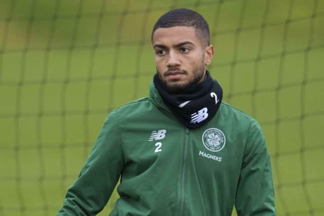 Celtic's Jeremy Toljan. Pic: SNS/Craig Foy
