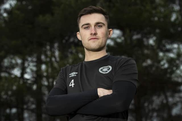John Souttar speaks ahead of Hearts' game against Motherwell. Pic: SNS/Ross MacDonald