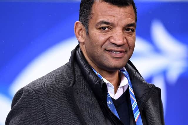 Former player Emile Ntamack looks ahead to France's clash with Scotland. Pic: Franck Fife/AFP/Getty/
