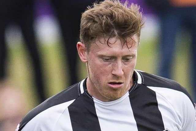 Shane Sutherland scored in Peterhead's win. Pic: SNS/Bruce White