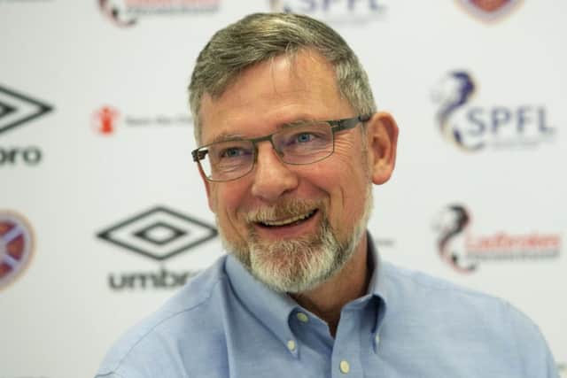 Hearts manager Craig Levein. Pic: SNS/Ross MacDonald