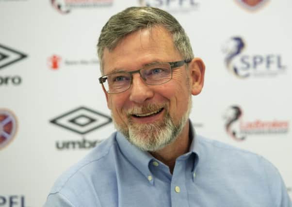 Hearts manager Craig Levein. Pic: SNS/Ross MacDonald