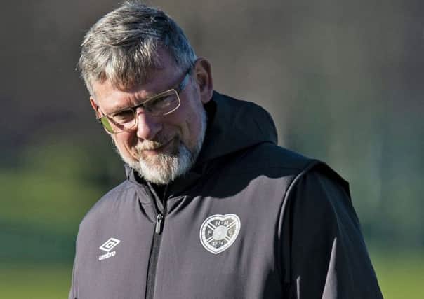 Hearts manager Craig Levein insists spats with fellow managers are not personal. Pic: SNS/Ross MacDonald